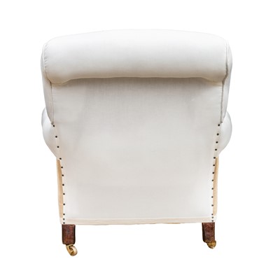 Lot 10 - A club armchair, attributed to Howard & Sons