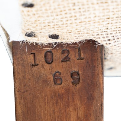 Lot 11 - An Edwardian Howard & Sons footstool