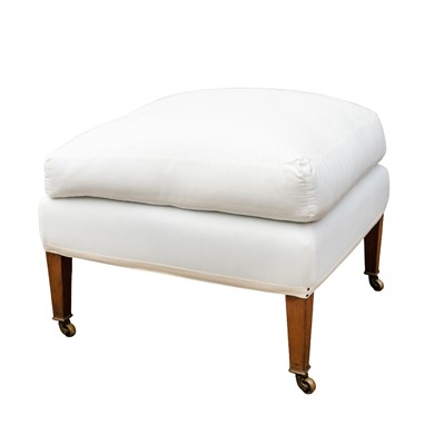 Lot 11 - An Edwardian Howard & Sons footstool