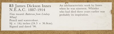 Lot 194 - James Dickson Innes W.B.A.C. (1887-1914)....