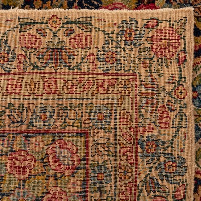 Lot 25 - A fine Kirman Laver carpet, south Persia