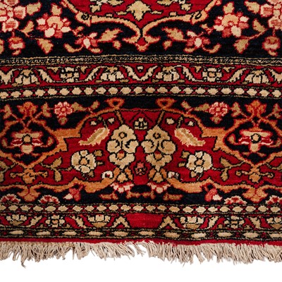 Lot 74 - A very fine antique Isfahan rug, central Persia