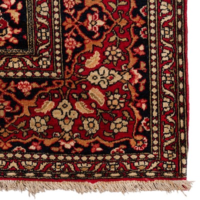 Lot 74 - A very fine antique Isfahan rug, central Persia