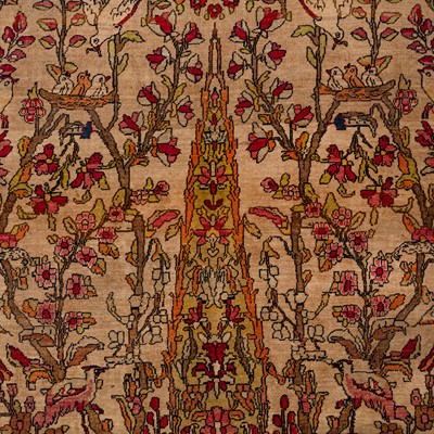 Lot 96 - A pair of fine antique Isfahan prayer rugs, central Persia