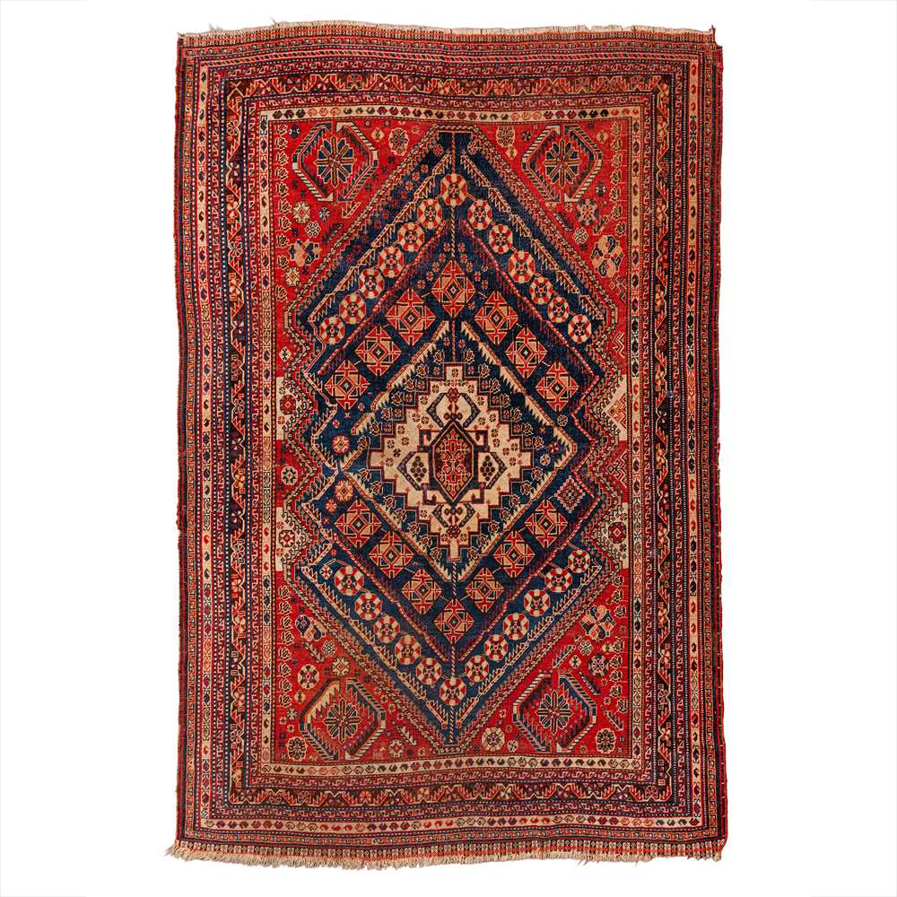 Lot 14 - An antique Qashqai rug, south-west Persia