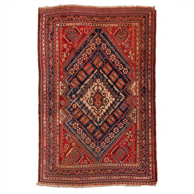 Lot 14 - An antique Qashqai rug, south-west Persia