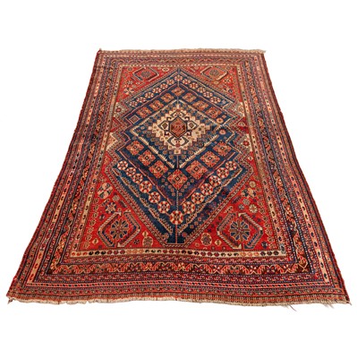 Lot 14 - An antique Qashqai rug, south-west Persia