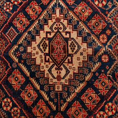 Lot 14 - An antique Qashqai rug, south-west Persia