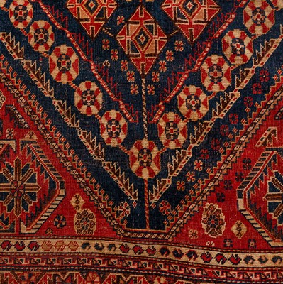Lot 14 - An antique Qashqai rug, south-west Persia