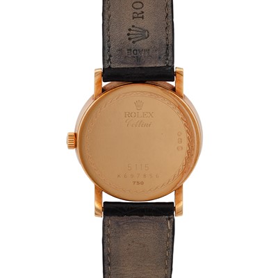 Lot 6 - Rolex 'Cellini' Wristwatch