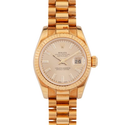 Lot 85 - Rolex 'Datejust' Bracelet Watch