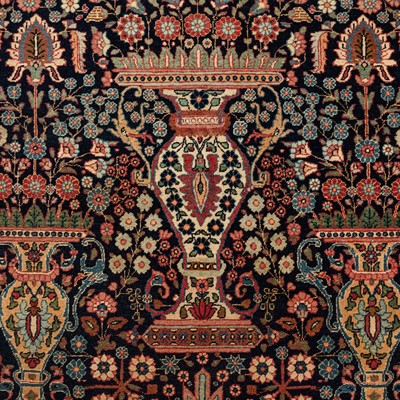 Lot 93 - A fine Teheran Haj Khanumi design carpet, north Persia