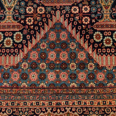 Lot 93 - A fine Teheran Haj Khanumi design carpet, north Persia