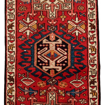 Lot 6 - A fine Karaja runner, north-west Persia
