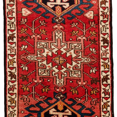Lot 6 - A fine Karaja runner, north-west Persia