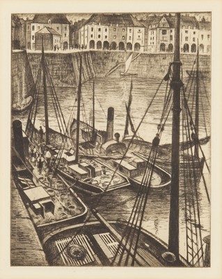 Lot 8 - Christopher R. W. Nevinson (British, 1889-1946)