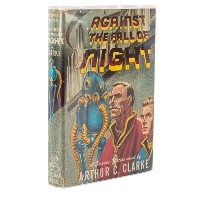 Lot 241 - Clarke. Against the Fall of Night. 1st ed. NY 1953