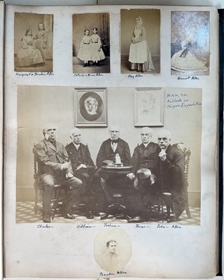 Lot 53 - Large Victorian Grand Tour & Family Photograph Album.