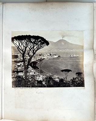 Lot 53 - Large Victorian Grand Tour & Family Photograph Album.