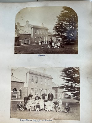 Lot 53 - Large Victorian Grand Tour & Family Photograph Album.