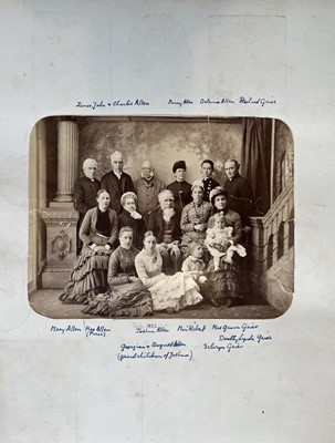 Lot 53 - Large Victorian Grand Tour & Family Photograph Album.