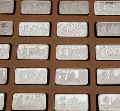 Lot 88 - 1000 years of British Monarchy ignots