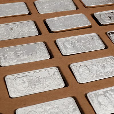 Lot 88 - 1000 years of British Monarchy ignots