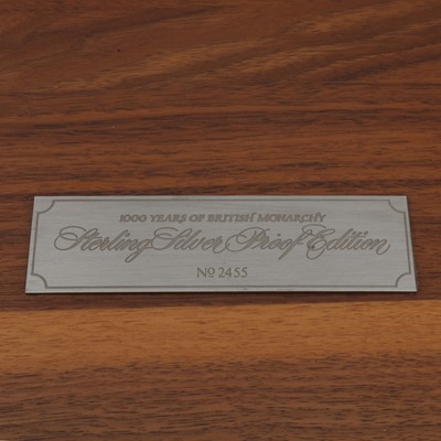 Lot 88 - 1000 years of British Monarchy ignots