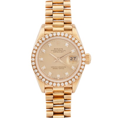 Lot 84 - Rolex 'Datejust' Bracelet Watch