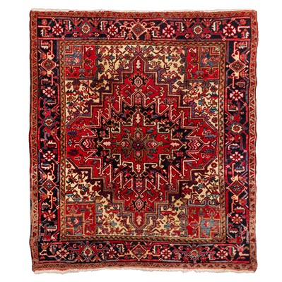 Lot 75 - A fine Heriz carpet, north-west Persia