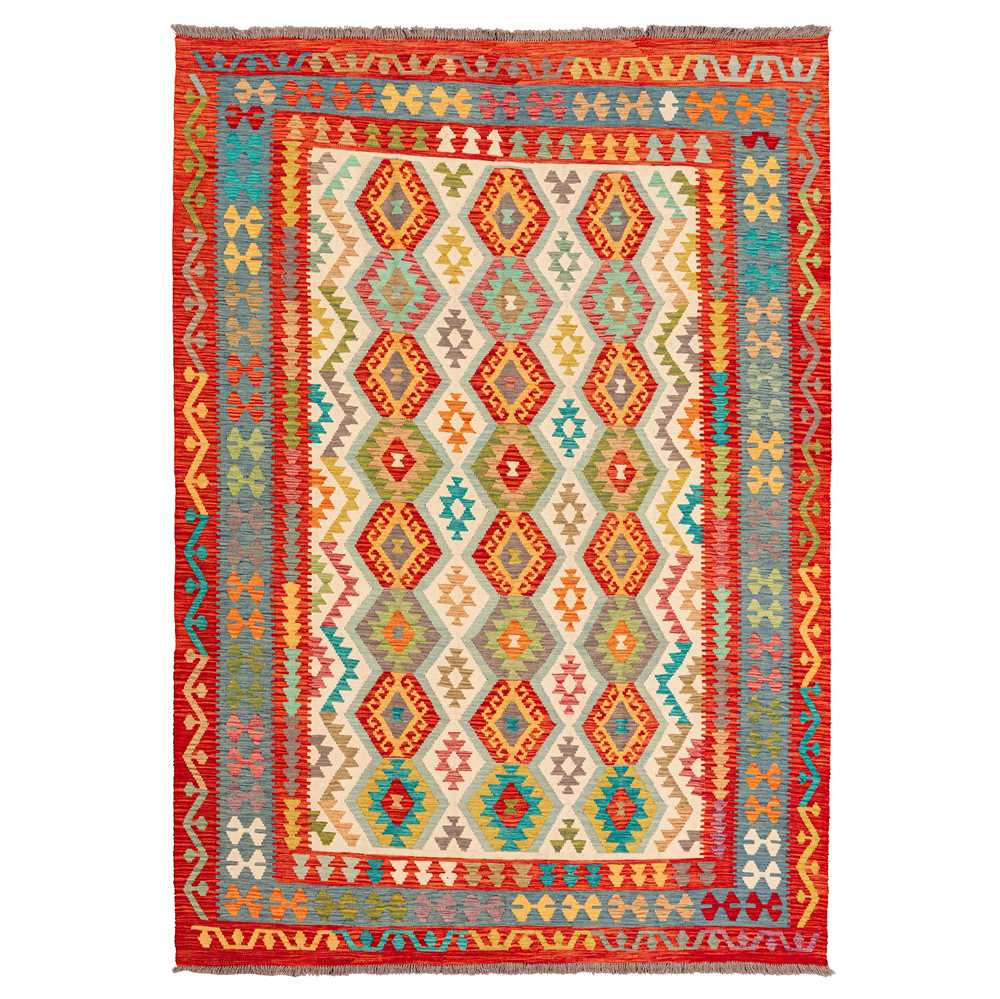 Lot 5 - A fine Turkish design kilim