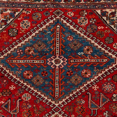 Lot 52 - An antique Qashqai Shekralu carpet, south-west Persia