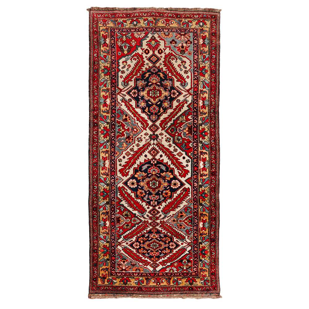 Lot 21 - An antique Bakhtiari carpet, west Persia