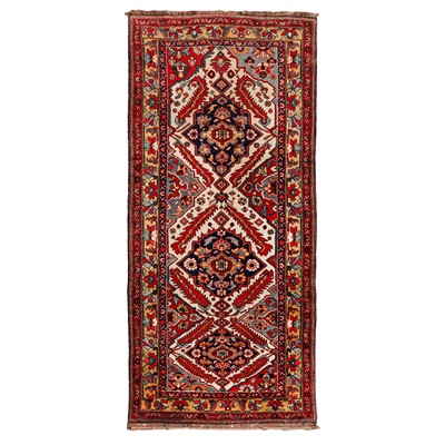 Lot 21 - An antique Bakhtiari carpet, west Persia