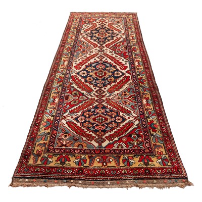 Lot 21 - An antique Bakhtiari carpet, west Persia