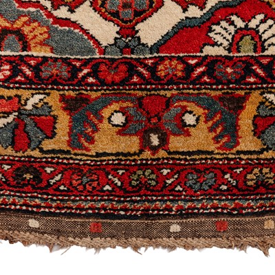 Lot 21 - An antique Bakhtiari carpet, west Persia