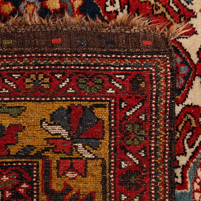 Lot 21 - An antique Bakhtiari carpet, west Persia
