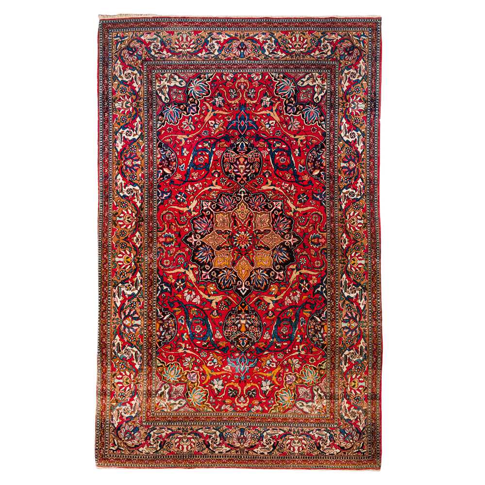 Lot 53 - A very fine Isfahan rug, central Persia