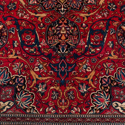 Lot 53 - A very fine Isfahan rug, central Persia