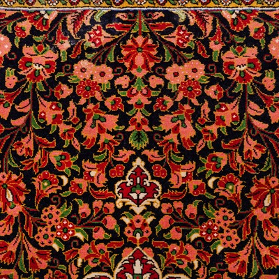 Lot 2 - A fine Qum rug, central Persia