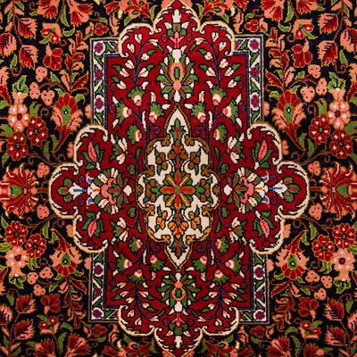 Lot 2 - A fine Qum rug, central Persia