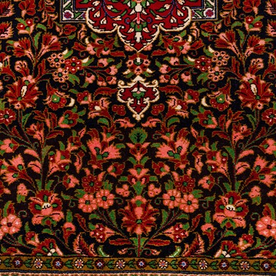 Lot 2 - A fine Qum rug, central Persia