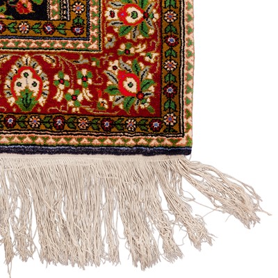 Lot 2 - A fine Qum rug, central Persia