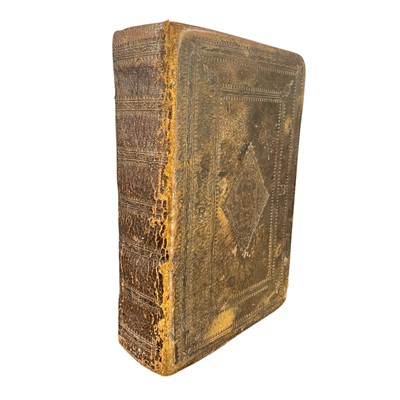 Lot 15 - [Bible, English] Four works bound in one, Bigg Wither family of Manydown