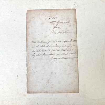 Lot 11 - Flaxman (John) Illustrator, Atlante Dantesco, inscribed