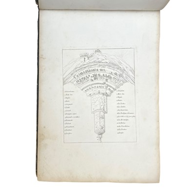 Lot 11 - Flaxman (John) Illustrator, Atlante Dantesco, inscribed