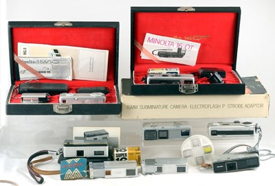 Lot 276 - Sub Miniature Camera Collection