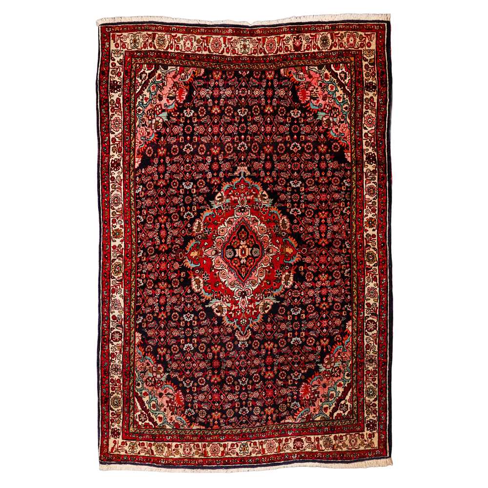 Lot 4 - A fine Bijar rug, north-west Persia