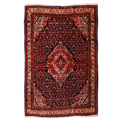 Lot 4 - A fine Bijar rug, north-west Persia