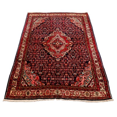 Lot 4 - A fine Bijar rug, north-west Persia
